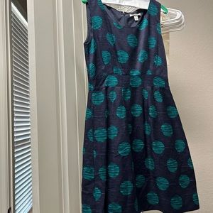 Banana Republic classic polka dot dress